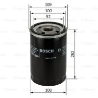 Масляный фильтр Bosch F 026 407 043